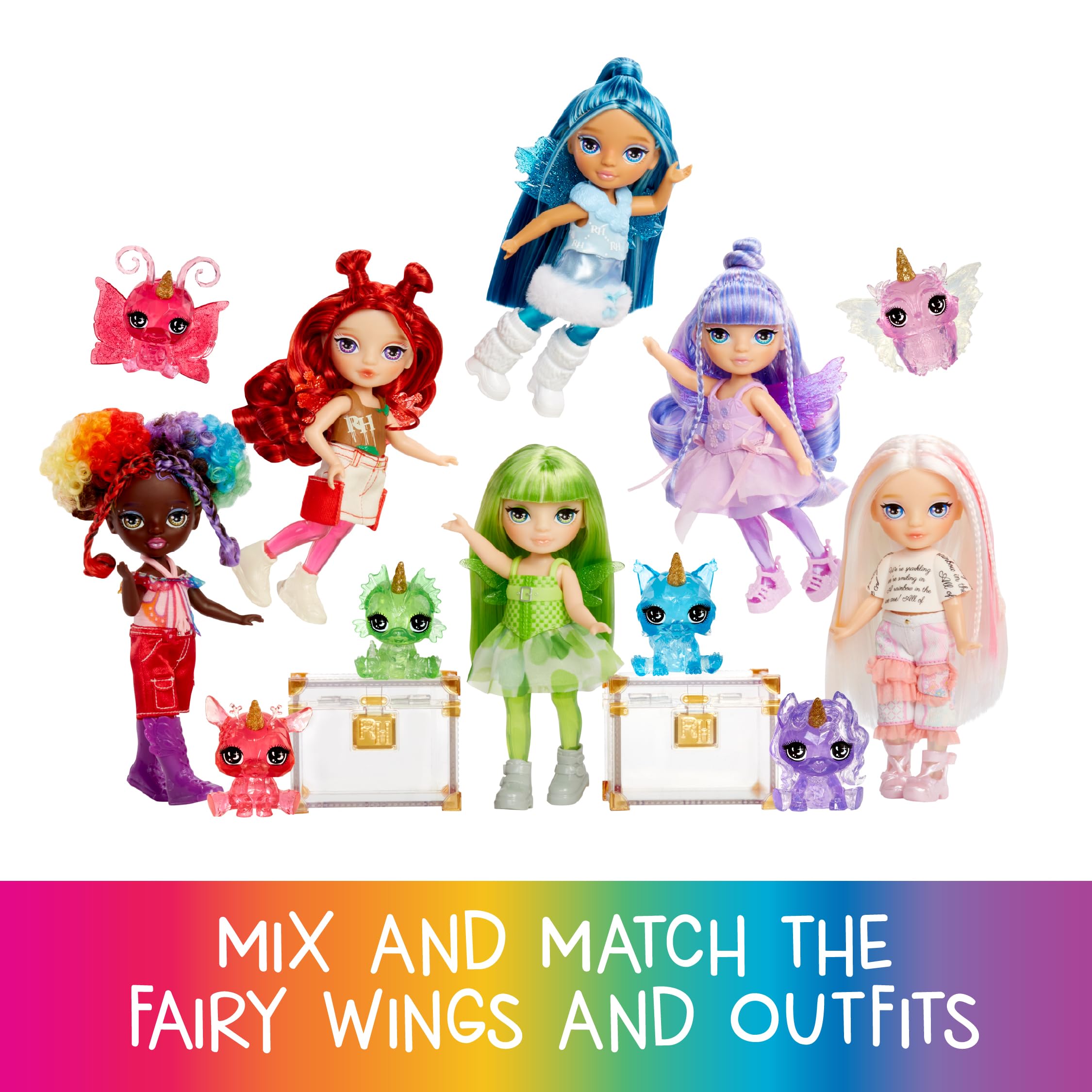 MGAE Entertainment RH Littles Gökkuşağı Perisi Bebekleri Sapphire
